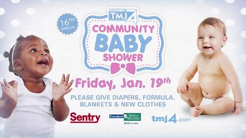 It's time for the 16th Annual Community Baby Shower!