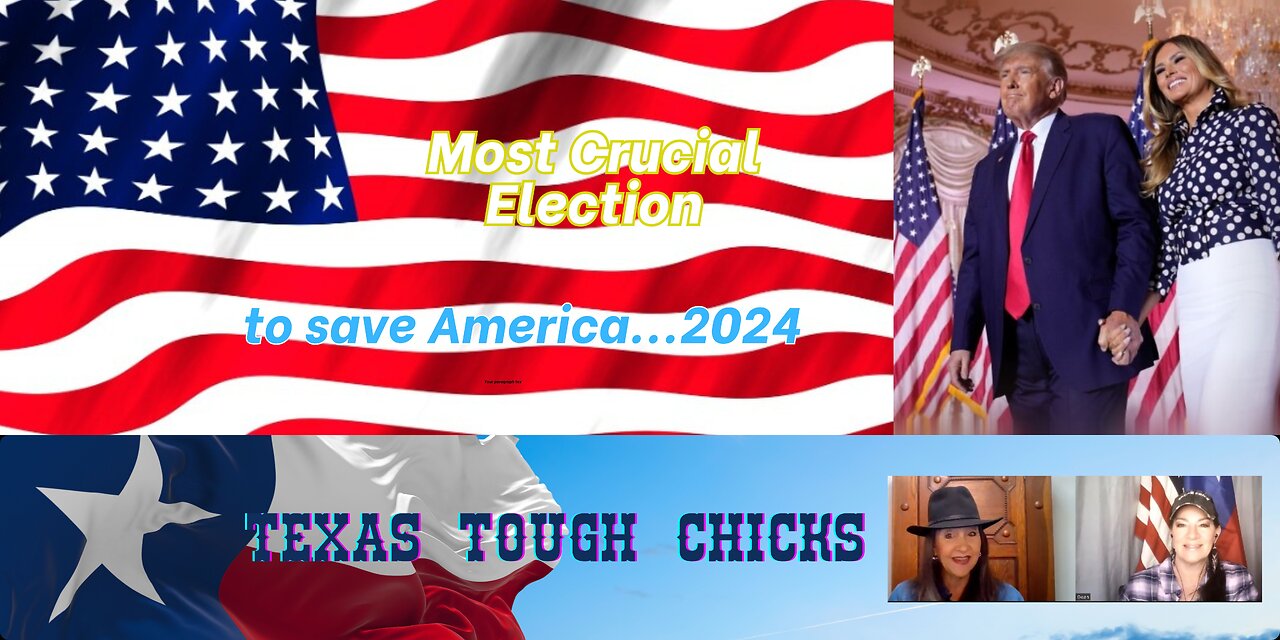 Most Crucial Election .... to save America 2024