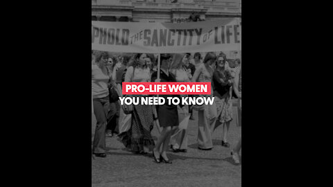 Pro-Life Women You Need To Know