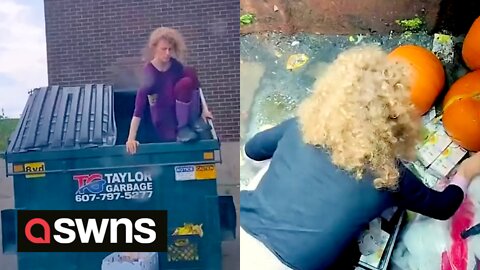 Meet the US woman scavenging food waste from dumpsters