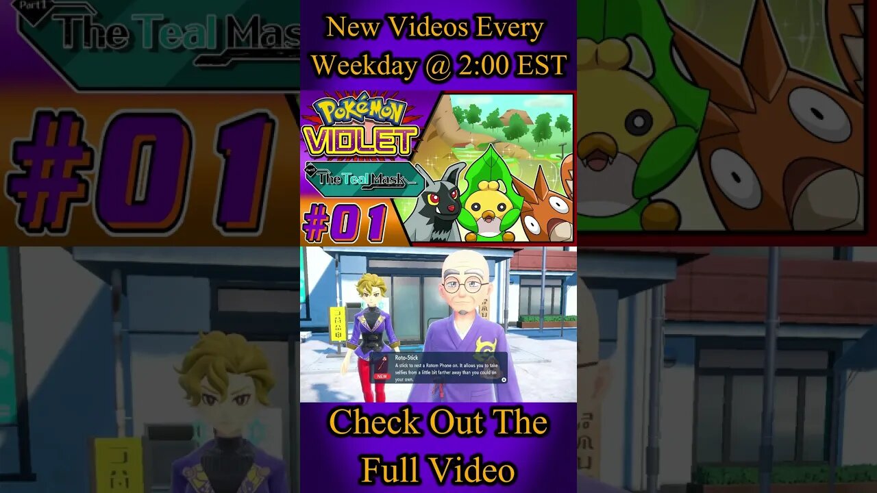 Pokemon Violet The Teal Mask Part 1 Video Highlights #Shorts