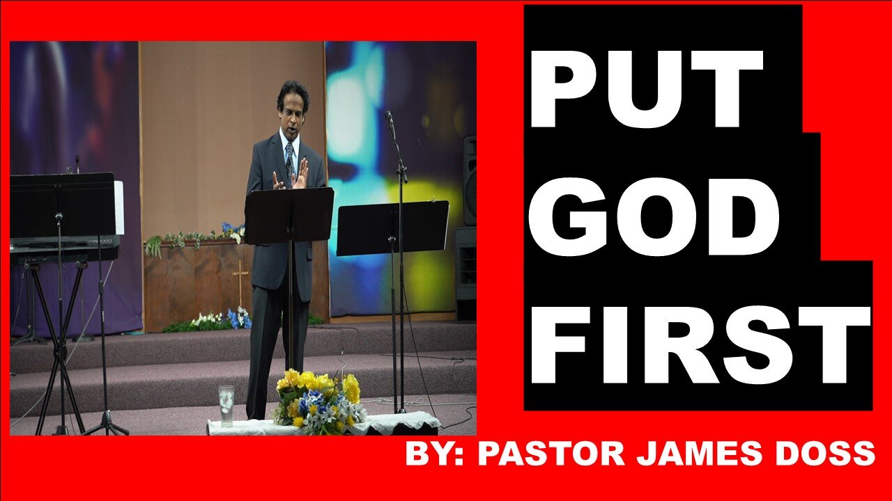 PUT GOD FIRST