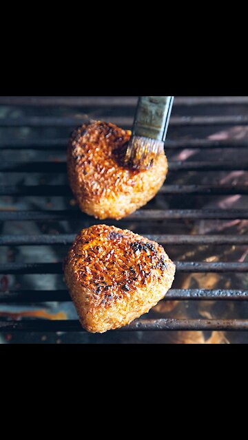 Grilled Rice Balls