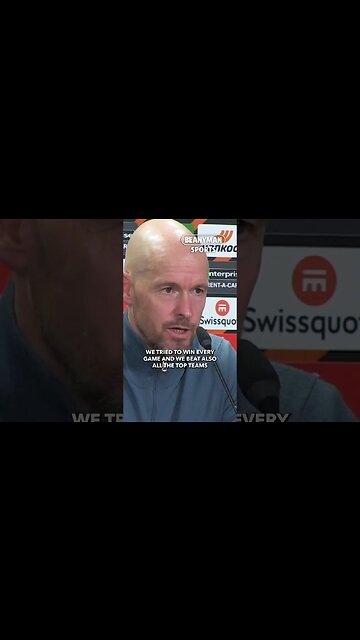'We tried to win every game and we beat also all the top teams!' | Erik ten Hag