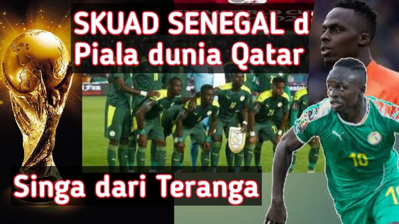 Skuad Senegal di piala dunia 2022 Qatar _ Kuda Hitam dari Afrika