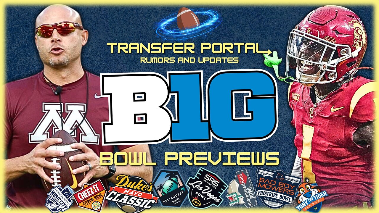 Big Ten Transfer Portal Rumors and News | Big Ten Bowl Game Predictions