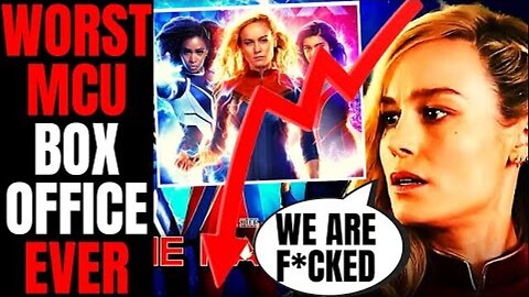 THE MARVELS HAS WORST BOX OFFICE OPENING IN MCU HISTORY | DISNEY IN CRISIS, THIS MOVIE WILL BOMB