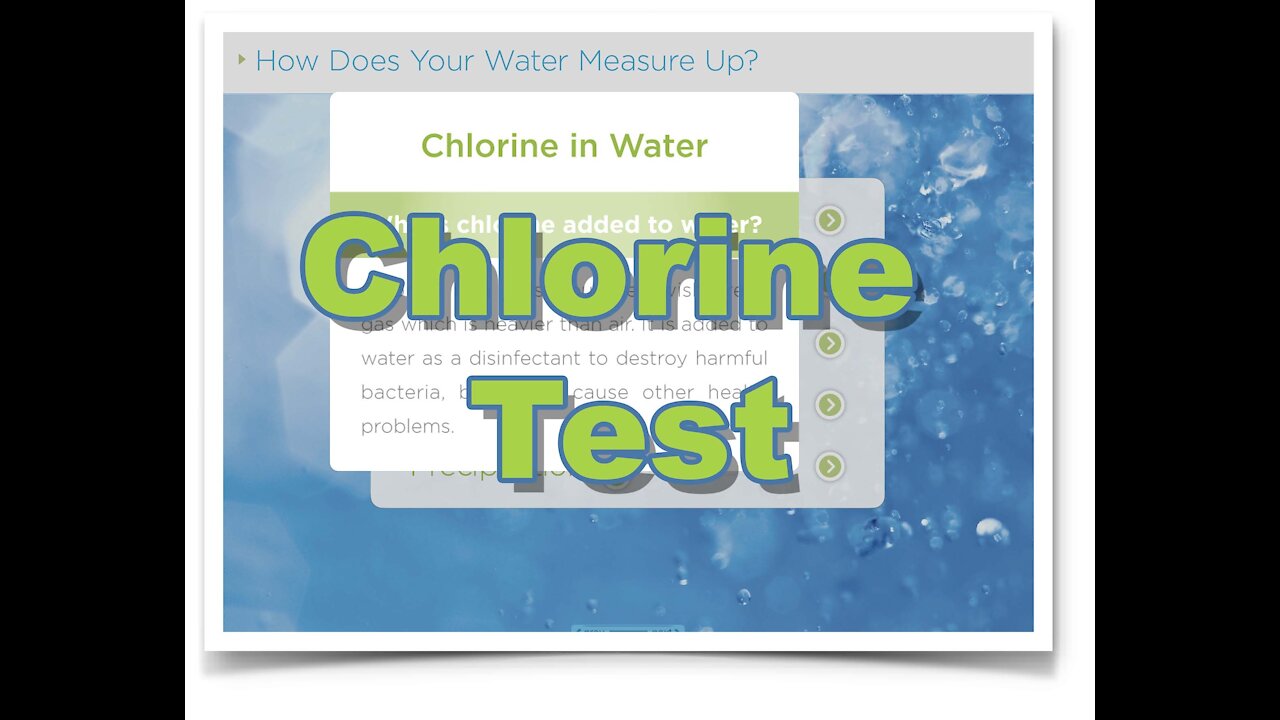 Chl0rine T3st: