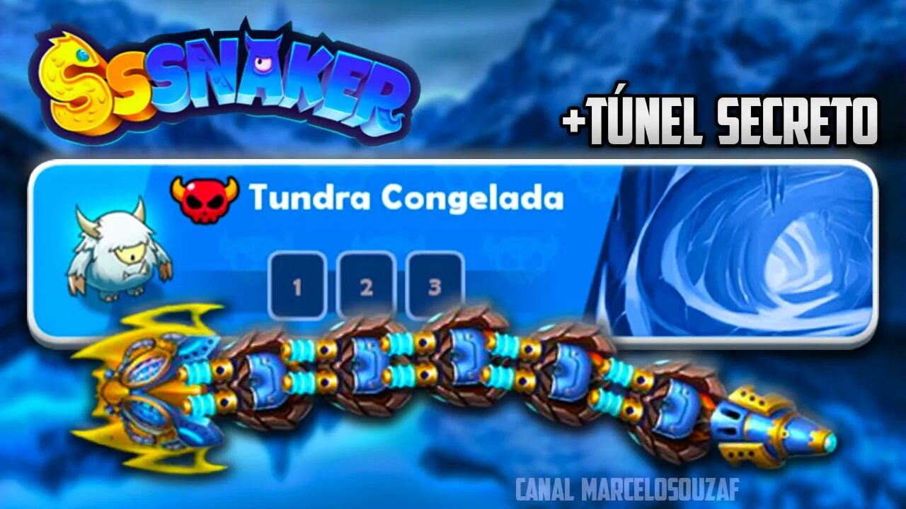 Tundra Congelada com Túnel Secreto do SSSnaker