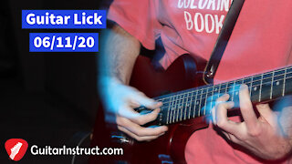 Guitar Lick 06/11/20 Legato Go! (Epi 09)