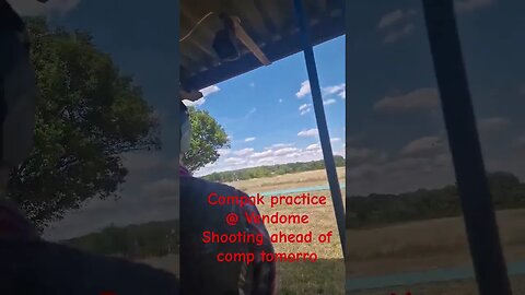 Compak Sporting practice @Vendome Shooting #clayshooting #compaksporting #FITASC #sportingclays