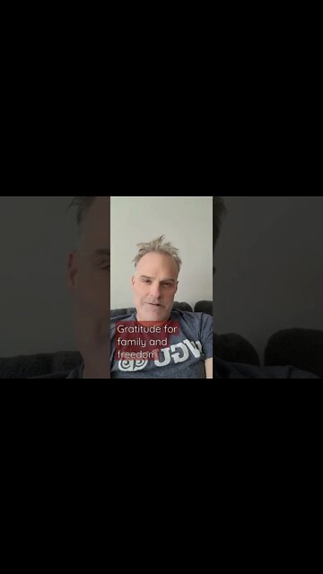 Grateful for family and freedom...