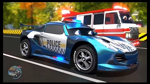 Wheels On The Police Car Nursery Rhymes For Children by Seedies