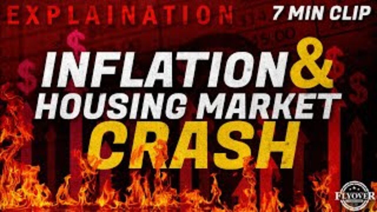 The Relationship: Inflation & Housing Market Crash | Dr. Dr. Kirk Elliott | Flyover Clip