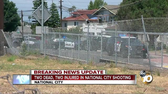 Two dead, two injured in National City shooting