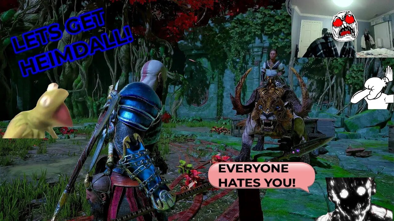 Beating Up Heimdall Cause He Deserves It! GOW Ragnarök: Episode 26
