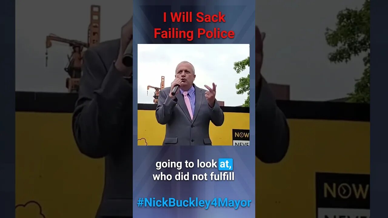 I will sack police officers. #police #cse #abuse #survivor #nickbuckley4mayor