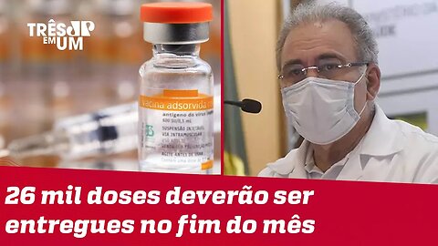 Queiroga fala sobre dificuldades com a 2ª dose da Coronavac