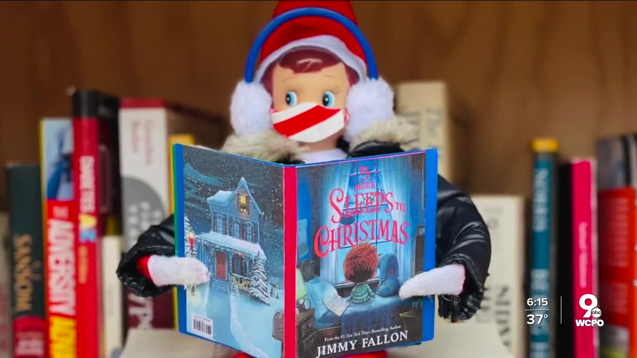 Elf on the Shelf travel story