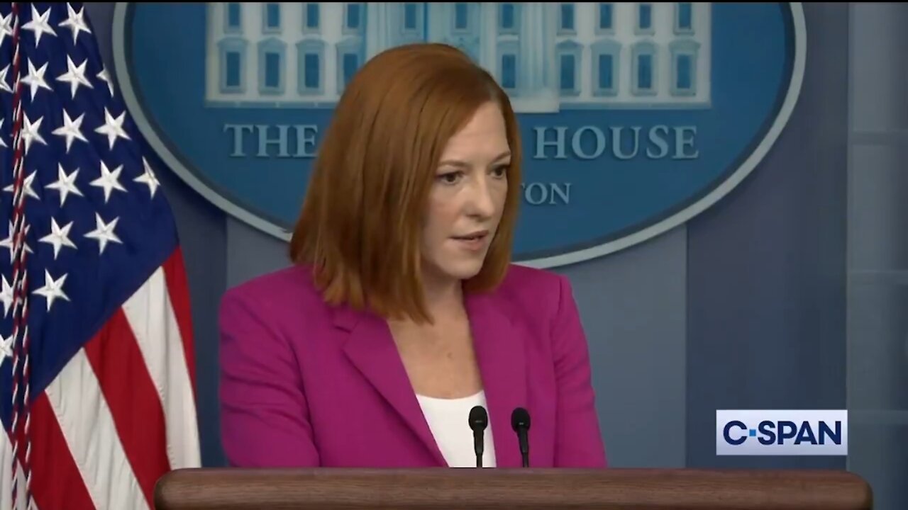 Psaki Blames Trump For A ‘Broken System’ on The Border Today