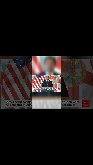 Governor Ron DeSantis OWNS Alvin Bragg #shorts