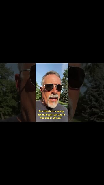 It’s true! Ukrainians are enjoying the beach, while their country is at war.