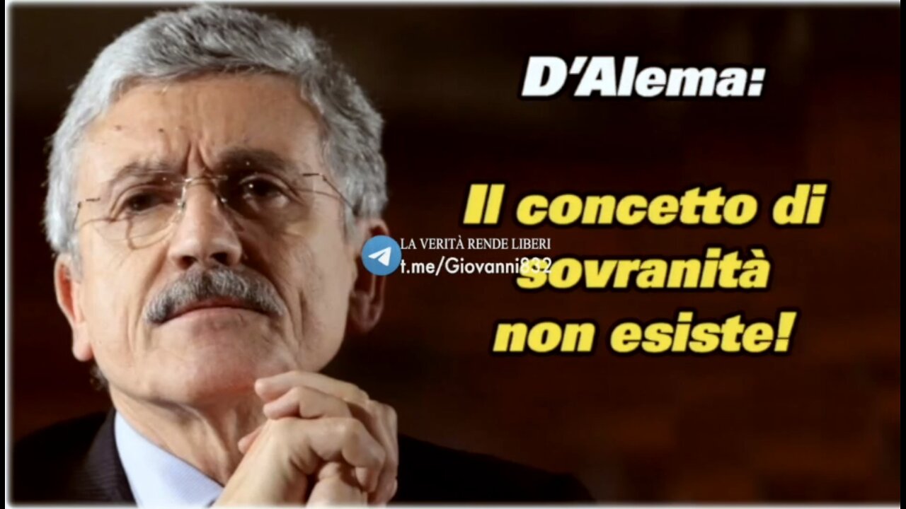 NWO, TIRANNIA: Italia, stanza bottoni USA, D'alema, Élite finanziarie globaliste, Banche Centrali