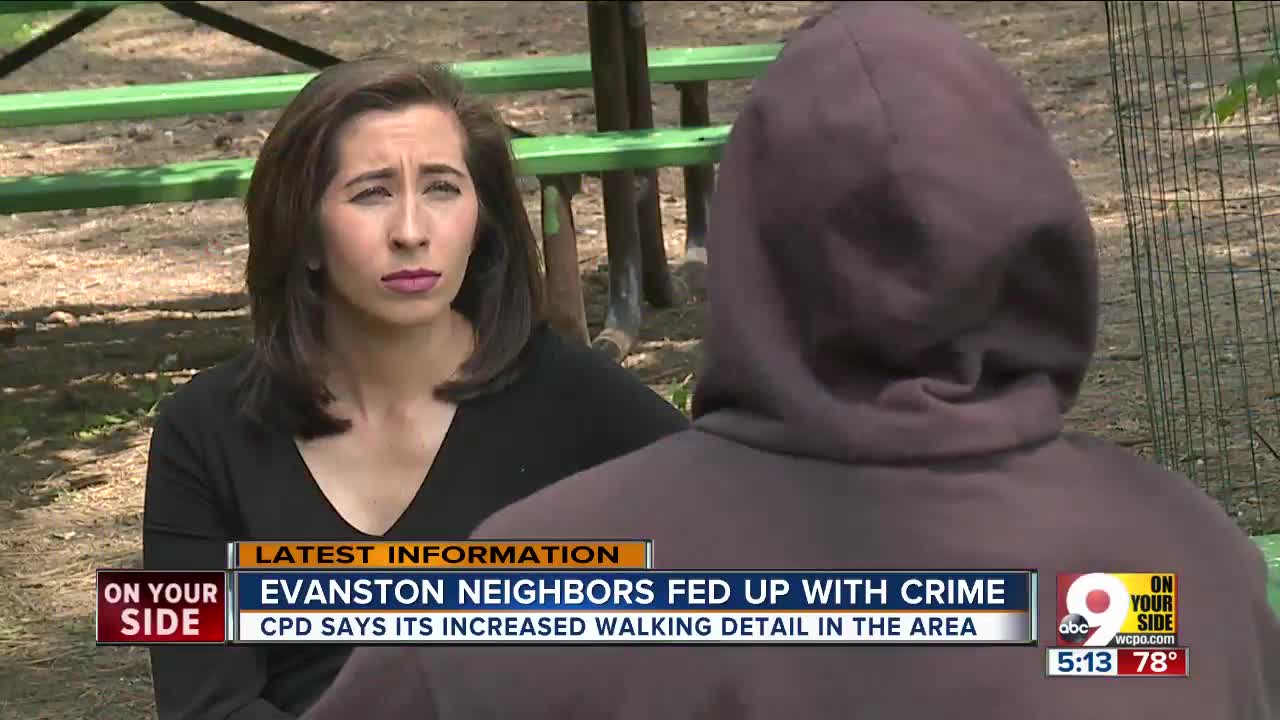 Evanston neighbors fed up with crime