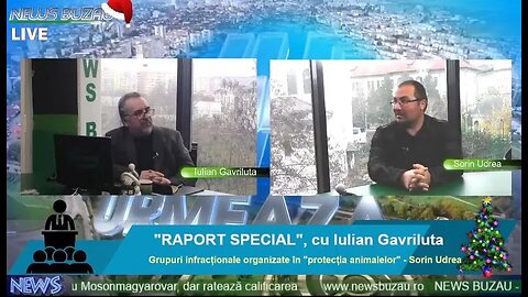 LIVE - TV NEWS BUZAU - RAPORT SPECIAL, cu Iulian Gavriluta. Grupuri infracționale organizate ...
