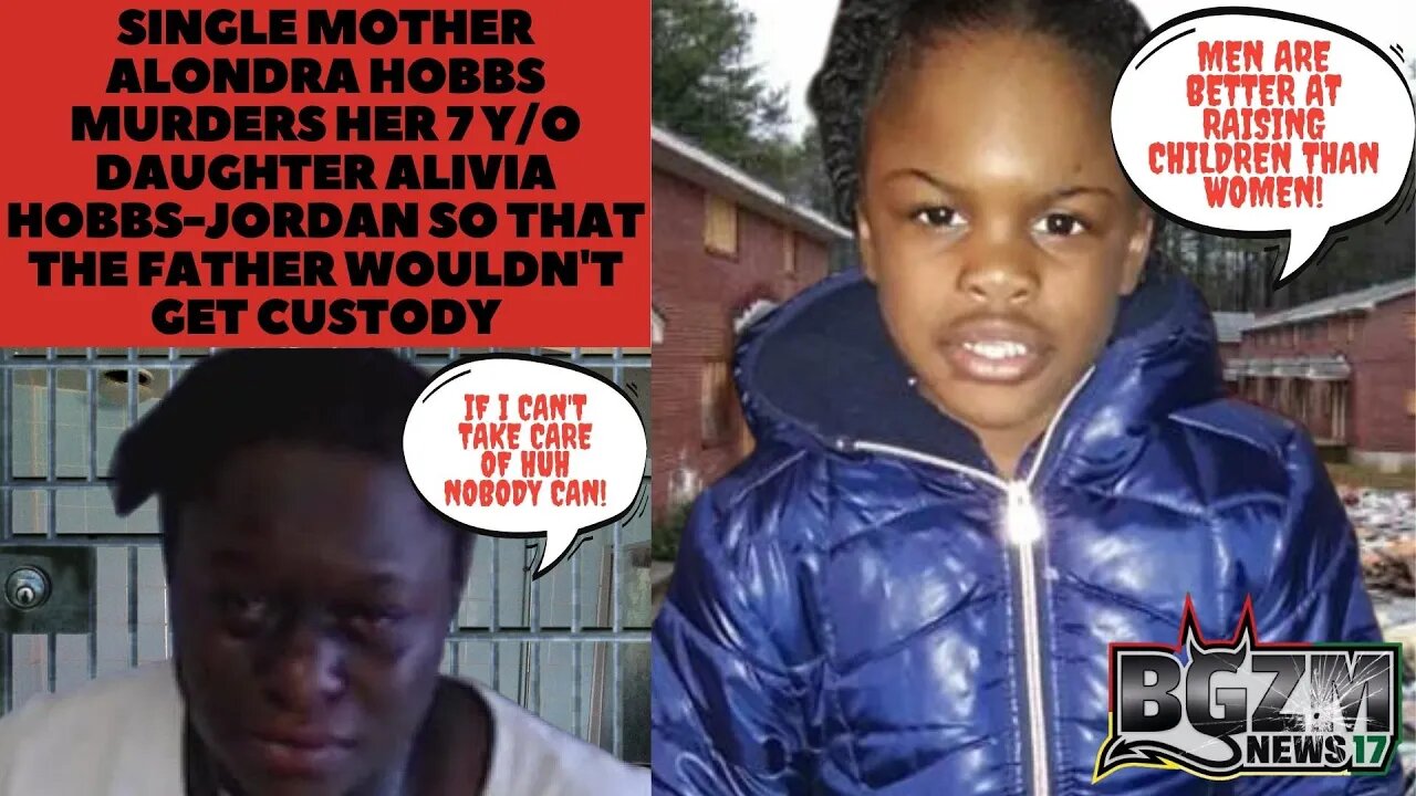 Single Mom Alondra Hobbs Murders Her 7 yo Daughter Alivia Hobbs Jordan So Father Couldn't Have Her