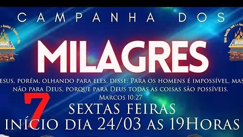 Poderosa Campanha dos Milagres.