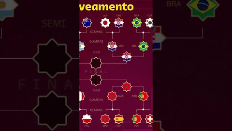 🚨[SEMIFINAIS DEFINIDAS DA COPA DO MUNDO]🚨 #copadomundo #copadomundo2022