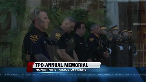 TPD hosts annual memorial to honor fallen officers