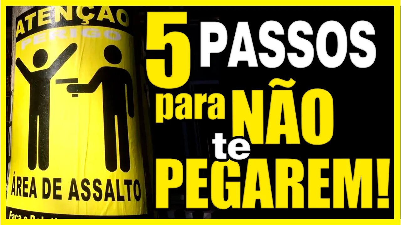 5 passos pra se proteger de qualquer ameaça.