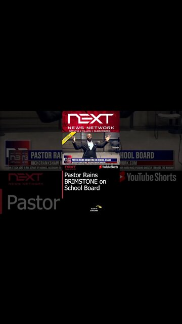 Pastor Rains BRIMSTONE on School Board #shorts