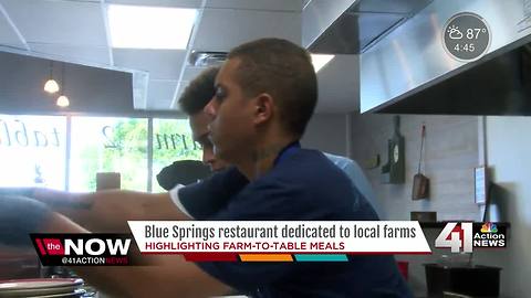 Blue Springs eatery focuses on organic cooking