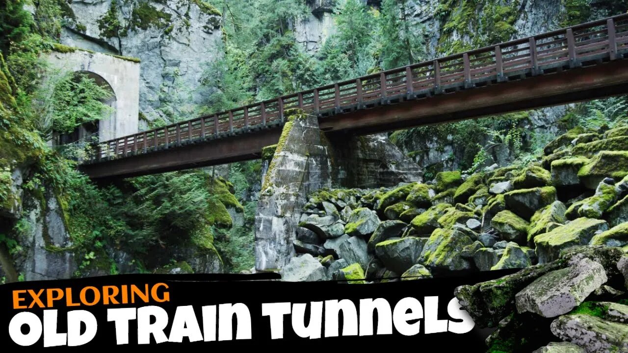 Othello Tunnels | Hiking Through Abandoned Train Tunnels