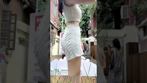 Chinese Girl in White