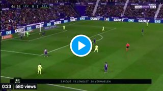 El segundo gol de Messi vs Levante