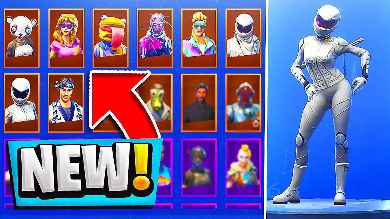 NEW! ALL COMPLETE SET SKINS GAMEPLAY (Leaked) Fortnite Battle Royale