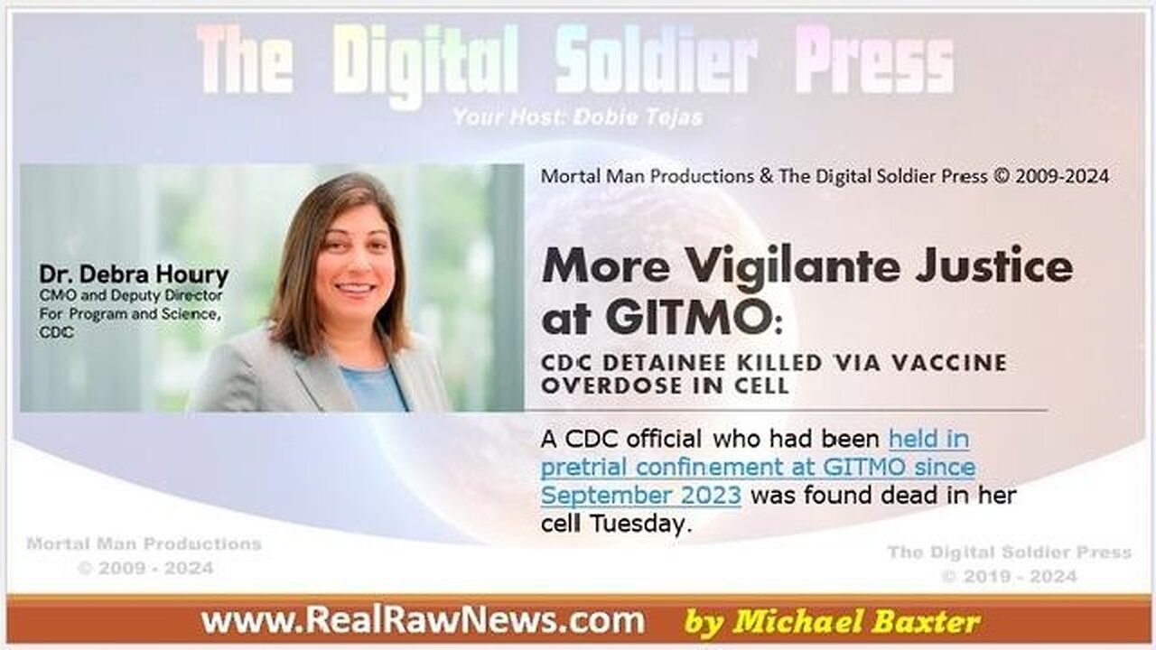 More Vigilante Justice at GITMO: CDC Detainee Killed Via Vaccine Overdose in her cell