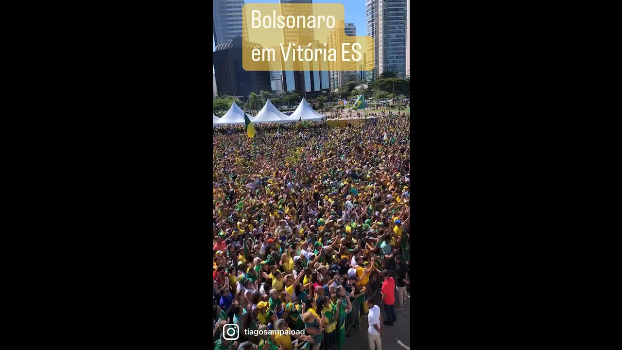 BOLSONARO EM VITÓRIA ES