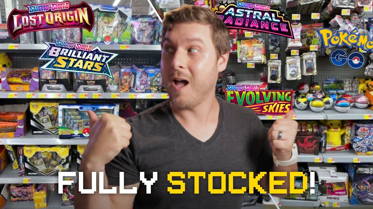 Front & Back Fully Stocked!! (*HUGE* Pokémon Card Restock at Walmart)