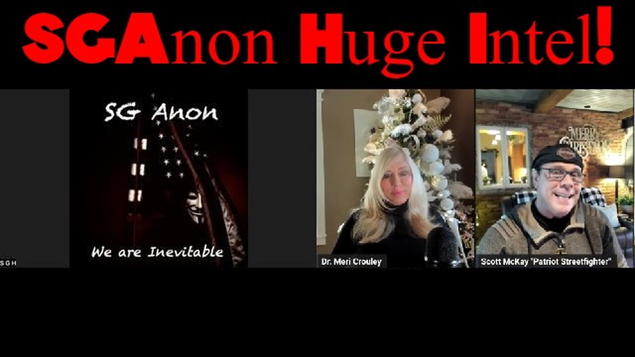 SGAnon sits down w/ Dr. Meri Crouley & Scott McKay: Huge Intel Drops!