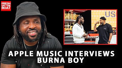 Burna Boy Live On Apple Music: Discussing New Album Release and Stadium Tour