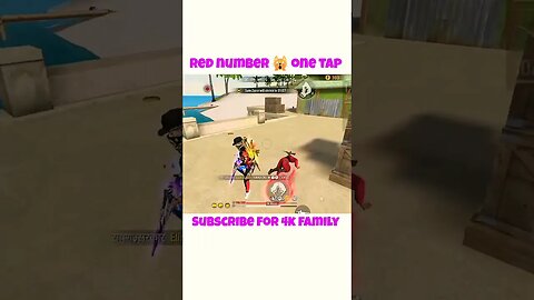Red number onetap mara enemy ko #shots #freefire #shortsfeed