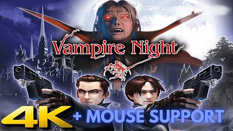 ⭐ VAMPIRE NIGHT + Mouse Support | 4K/60ᶠᵖˢ | PS2 #walkthrough #longplay #playthrough