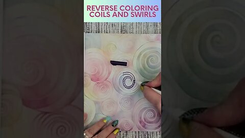 Reverse Coloring Coils and Swirls