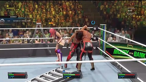 wwe 2k23 myfaction money in the bank tower matche 7