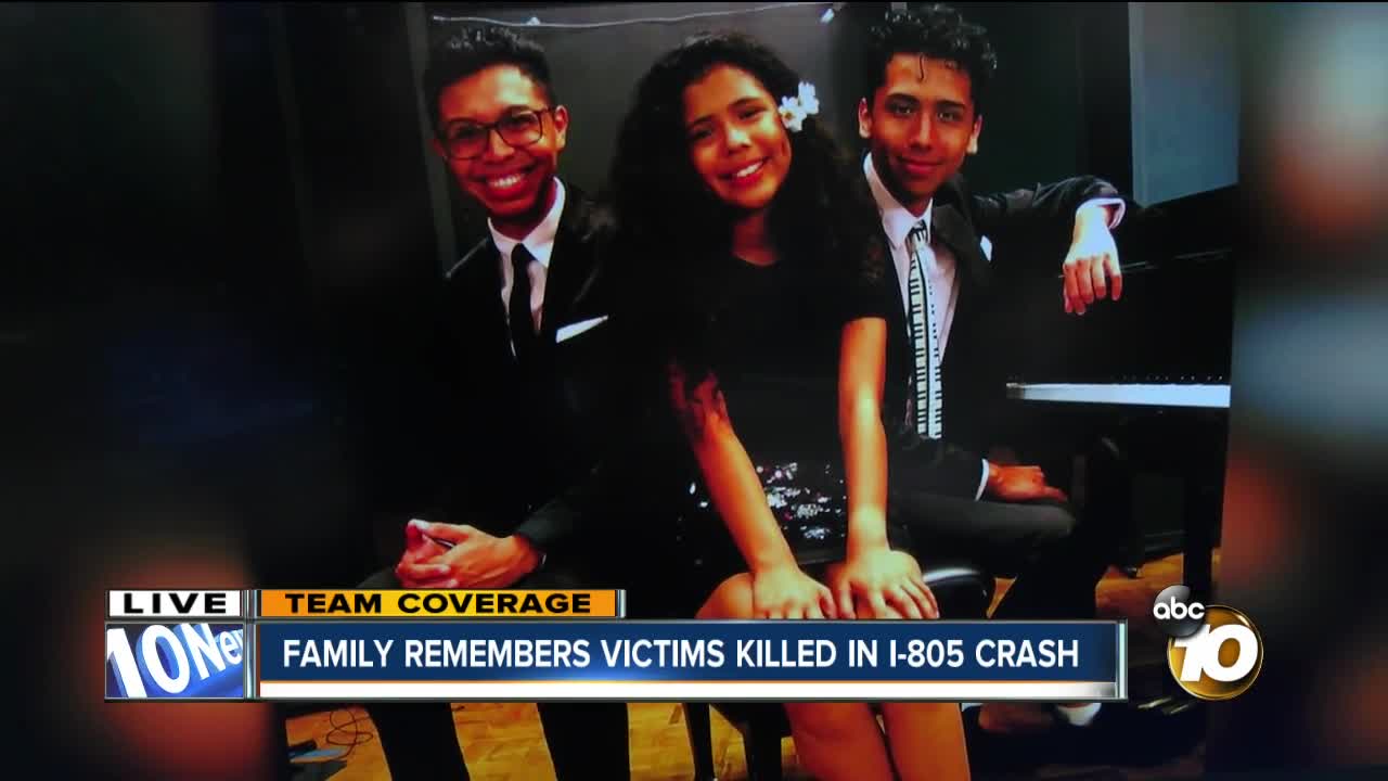 Family remembers victims killed in I-805 crash